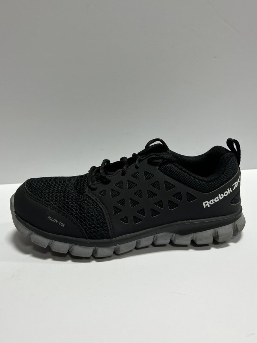 Reebok Womens Sublite Cushion Work Sneakers Black Size 7.5 M